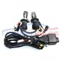 H4-3 BI XENON HID BULBS HIGH LOW DUAL BEAM + Harness..